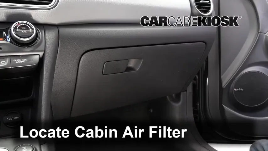 2018 Hyundai Kona Ultimate 1.6L 4 Cyl. Turbo Air Filter (Cabin)